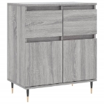 Credenza Grigio Sonoma 60x35x70 cm in Legno Multistrato