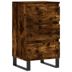 Credenza Rovere Fumo 40x35x70 cm in Legno Multistrato