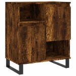 Credenza Rovere Fumo 60x35x70 cm in Legno Multistrato