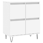 Credenza Bianca 60x35x70 cm in Legno Multistrato