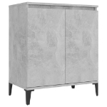 Credenza Grigio Cemento 60x35x70 cm in Truciolato