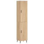 Credenza Rovere Sonoma 34,5x34x180 cm in Legno Multistrato