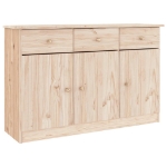 Credenza ALTA 112x35x73 cm in Legno Massello di Pino