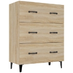 Credenza Rovere Sonoma 69,5x34x90 cm in Legno Multistrato