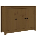 Credenza Miele 100x35x74 cm in Legno Massello di Pino