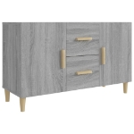 Credenza Grigio Sonoma 100x36x60 cm in Legno Multistrato