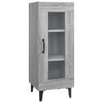 Credenza Grigio Sonoma 34,5x34x90 cm in Legno Multistrato