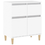 Credenza Bianca 60x35x70 cm in Legno Multistrato