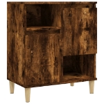 Credenza Rovere Fumo 60x35x70 cm in Legno Multistrato