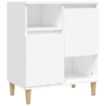 Credenza Bianca 60x35x70 cm in Legno Multistrato