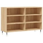 Credenza Rovere Sonoma 103,5x35x70 cm in Legno Multistrato