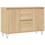 Credenza Rovere Sonoma 104x35x70 cm in Legno Multistrato