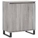 Credenza Grigio Sonoma 60x35x70 cm in Legno Multistrato