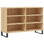 Credenza Rovere Sonoma 103,5x35x70 cm in Legno Multistrato