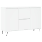 Credenza Bianca 104x35x70 cm in Legno Multistrato