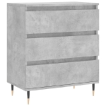 Credenza Grigio Cemento 60x35x70 cm in Legno Multistrato