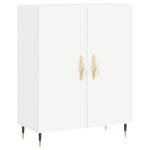 Credenza Bianca 69,5x34x90 cm in Legno Multistrato