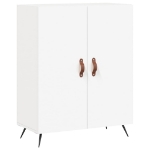 Credenza Bianca 69,5x34x90 cm in Legno Multistrato