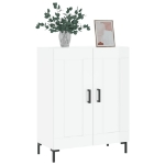 Credenza 69,5x34x90 cm in Legno Multistrato Bianco Lucido