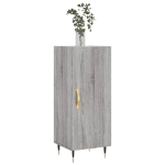 Credenza Grigio Sonoma 34,5x34x90 cm in Legno Multistrato