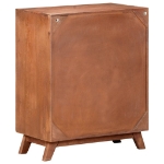 Credenza 60x35x75 cm in Legno Massello di Mango