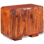 Credenza in Legno Massello di Sheesham 75x35x60 cm