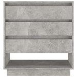 Credenza Grigio Cemento 70x41x75 cm in Truciolato