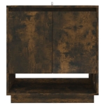 Credenza Rovere Fumo 70x41x75 cm in Truciolato