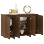 Credenza Marrone Sonoma 120x41x75 cm in Truciolato