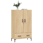 Credenza Rovere Sonoma 69,5x31x115 cm in Legno Multistrato