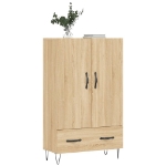 Credenza Rovere Sonoma 69,5x31x115 cm in Legno Multistrato