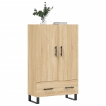 Credenza Rovere Sonoma 69,5x31x115 cm in Legno Multistrato