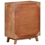 Credenza 61x35x76 cm in Legno Massello di Mango