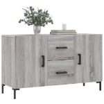 Credenza Grigio Sonoma 100x36x60 cm in Legno Multistrato