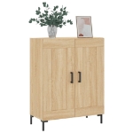 Credenza Rovere Sonoma 69,5x34x90 cm in Legno Multistrato