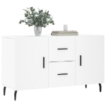 Credenza Bianca 100x36x60 cm in Legno Multistrato