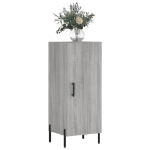 Credenza Grigio Sonoma 34,5x34x90 cm in Legno Multistrato