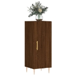 Credenza Rovere Marrone 34,5x34x90 cm in Legno Multistrato