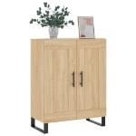 Credenza Rovere Sonoma 69,5x34x90 cm in Legno Multistrato