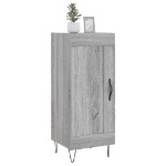 Credenza Grigio Sonoma 34,5x34x90 cm in Legno Multistrato