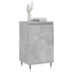 Credenza Grigio Cemento 40x35x70 cm in Legno Multistrato