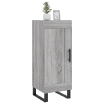 Credenza Grigio Sonoma 34,5x34x90 cm in Legno Multistrato