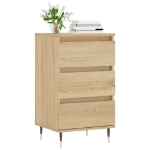 Credenza Rovere Sonoma 40x35x70 cm in Legno Multistrato