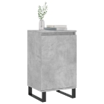 Credenze 2 pz Grigio Cemento 40x35x70 cm in Legno Multistrato