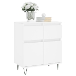 Credenza Bianca 60x35x70 cm in Legno Multistrato