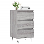 Credenza Grigio Sonoma 40x35x70 cm in Legno Multistrato