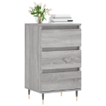 Credenza Grigio Sonoma 40x35x70 cm in Legno Multistrato