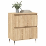 Credenza Rovere Sonoma 60x35x70 cm in Legno Multistrato