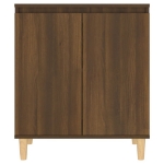 Credenza Rovere Marrone 60x35x70 cm in Legno Ingegnerizzato