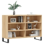 Credenza Rovere Sonoma 103,5x35x70 cm in Legno Multistrato